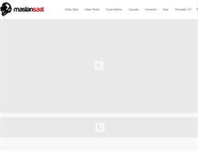 Tablet Screenshot of maslansaat.com